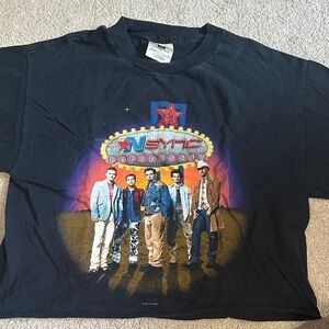 *NSYNC Black Graphic T-Shirt